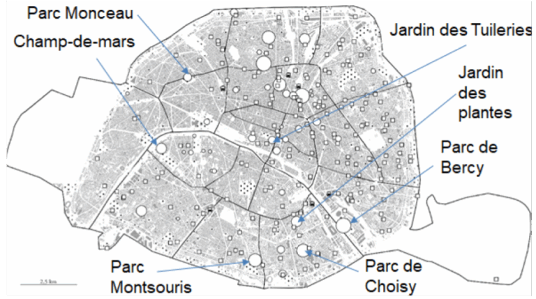 Les espaces verts des lieux refuges pour les sdf / Étienne Grésillon et Océane Kneur. “La vie en marge des SDF parisiens : un autre mode d’habiter l’urbain”